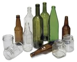 Glass bottles and jars